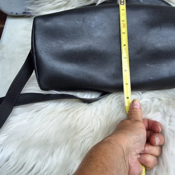 Moschino Canvas & leather logo xbody bag